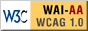 Logo WAI-AA